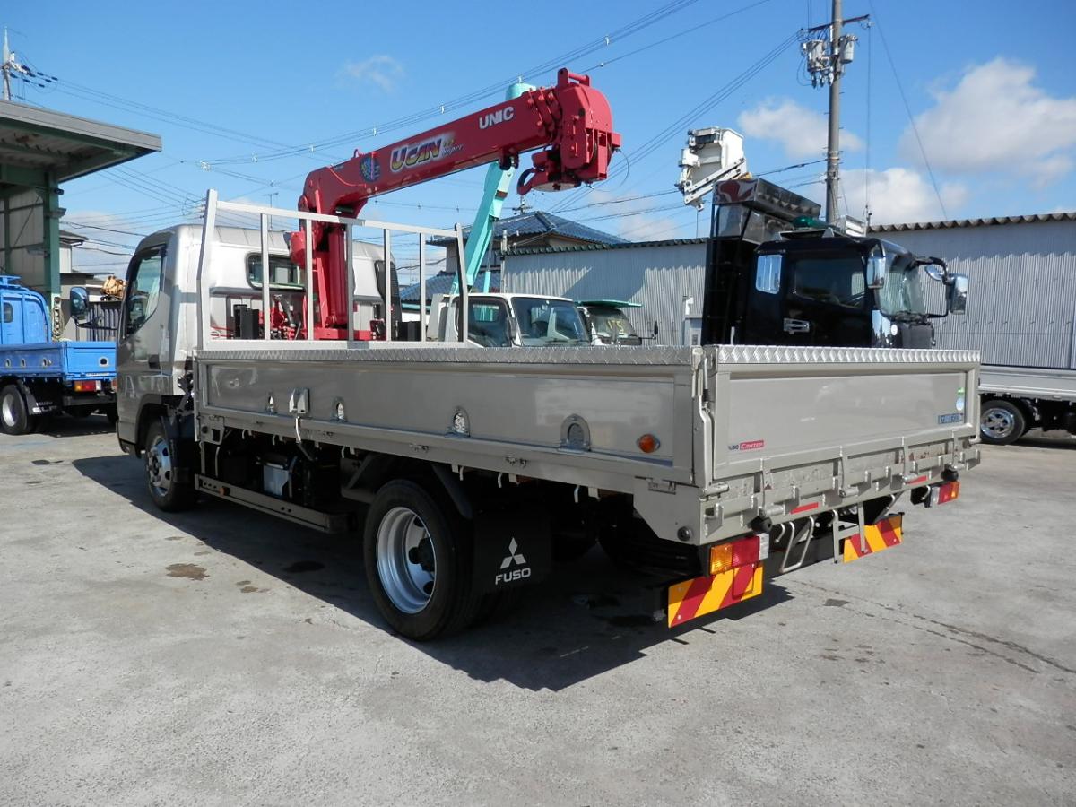 中古クレーン 三菱ふそう キャンター