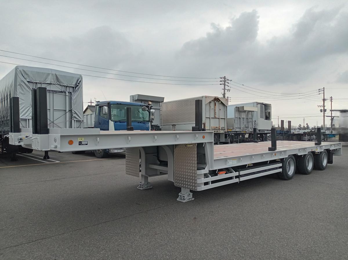 teru 1/50 3軸段落ち原木トレーラー teru様専用 1/50 3軸段落ち原木