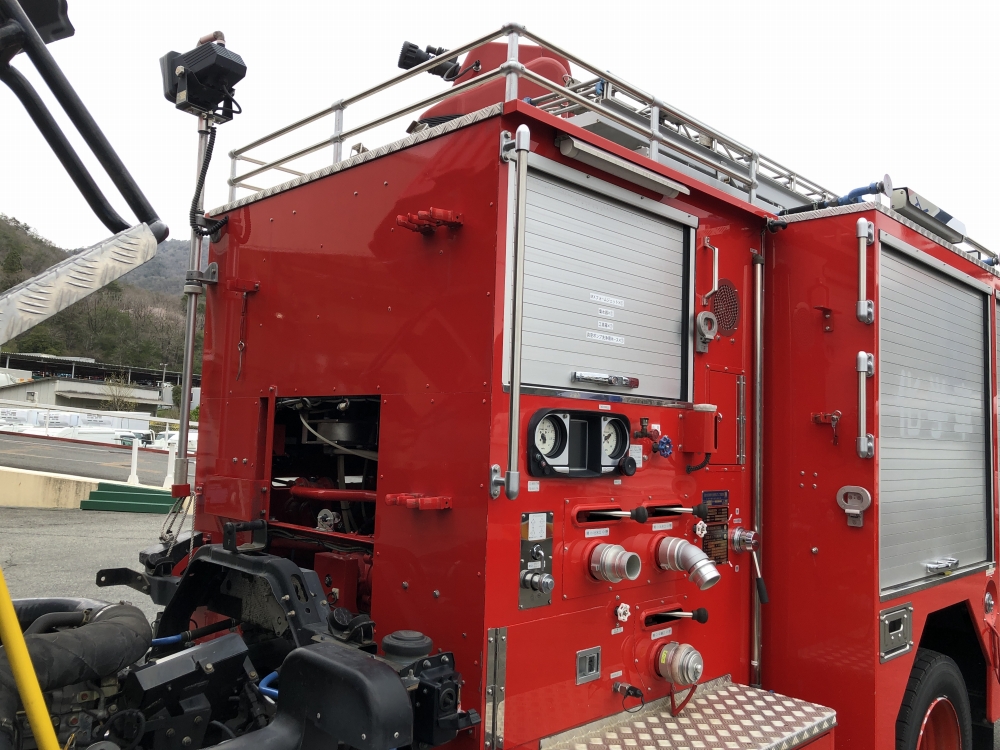 中古特装車その他 日野 レンジャー /化学消防ポンプ車 1500L 自動放水