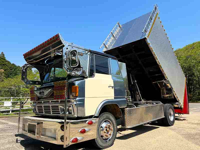 日野・レンジャープロ ダンプカー HINO デコトラ トラック タフ43 レア
