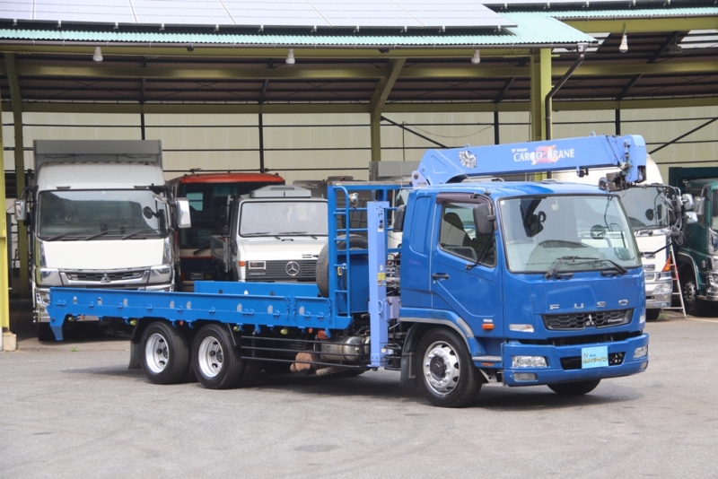 中古セルフクレーン 三菱ふそう 