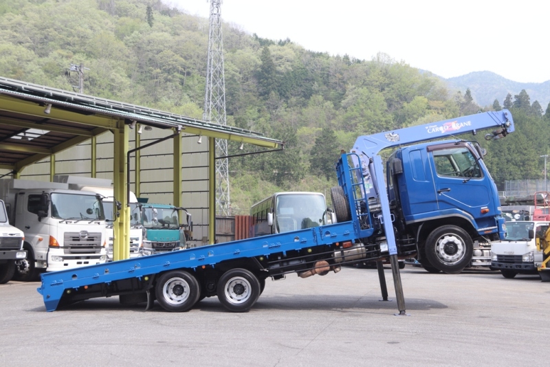 中古セルフクレーン 三菱ふそう 