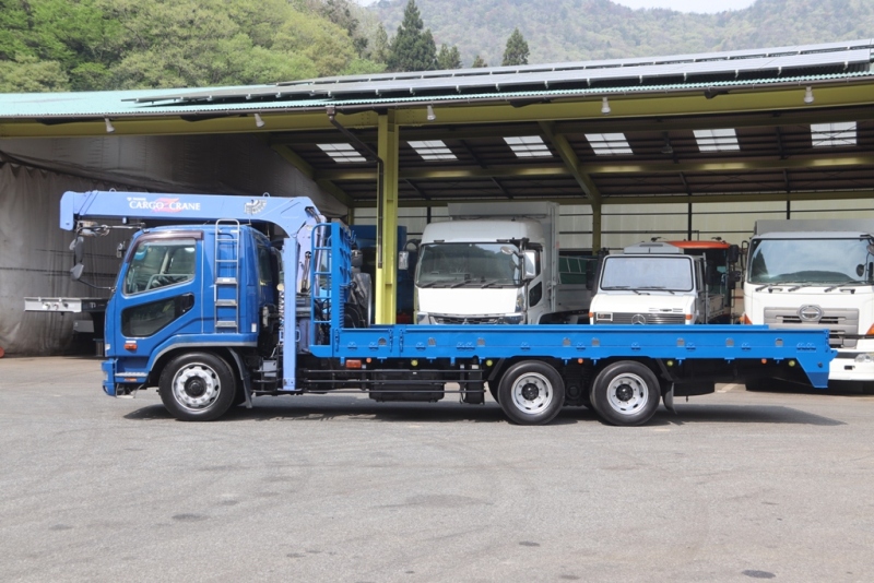 中古セルフクレーン 三菱ふそう 