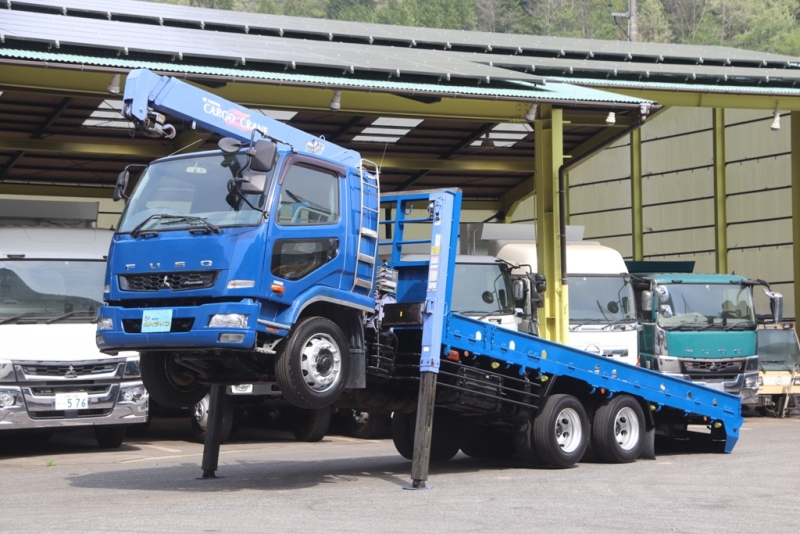 中古セルフクレーン 三菱ふそう 