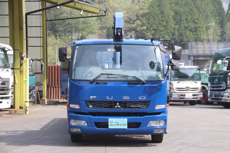 中古セルフクレーン 三菱ふそう 