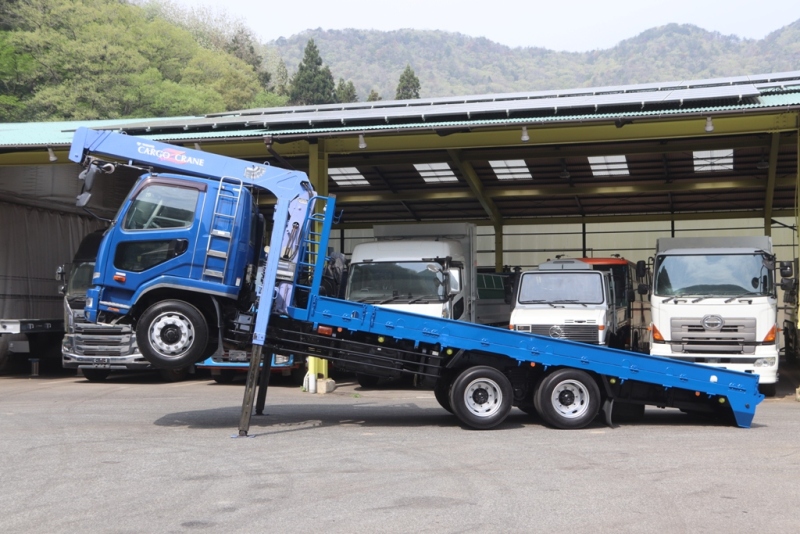 中古セルフクレーン 三菱ふそう 