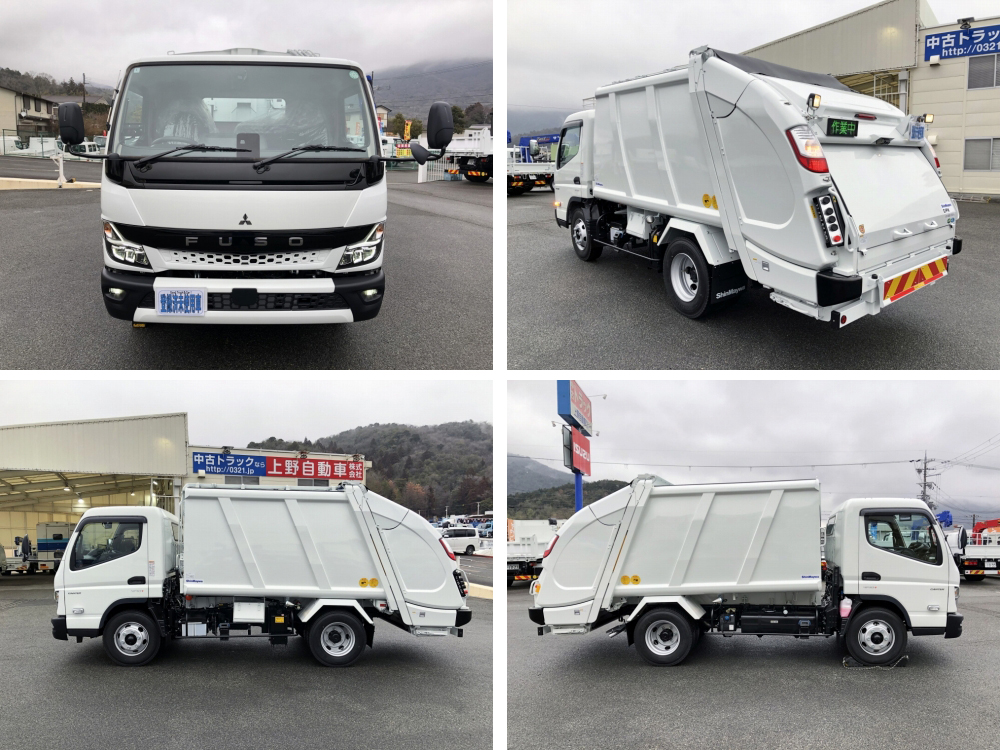 中古塵芥車(パッカー車) 三菱ふそう キャンター