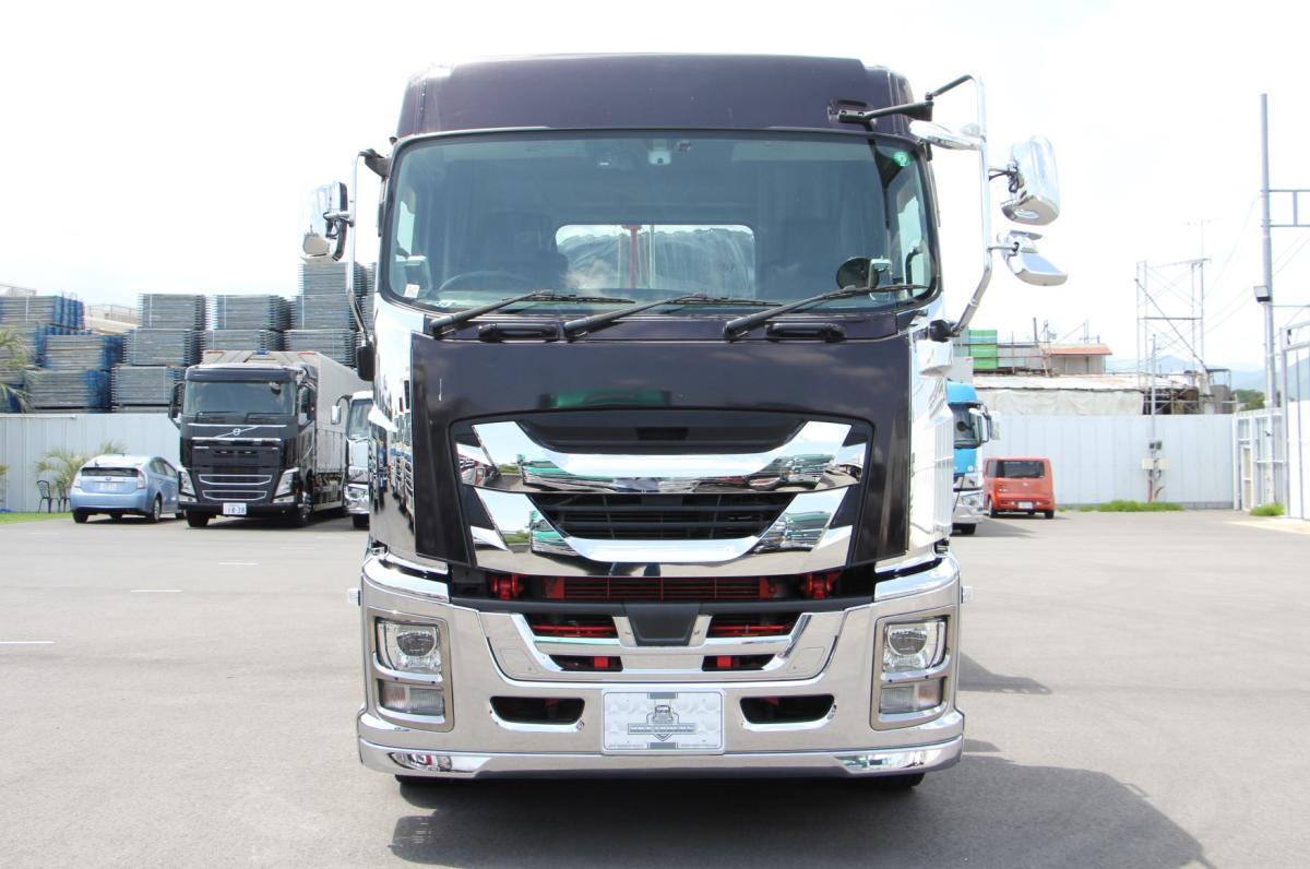 中古トレーラー いすゞ ギガ /令和2年 3軸 セミトレーラーダンプセット