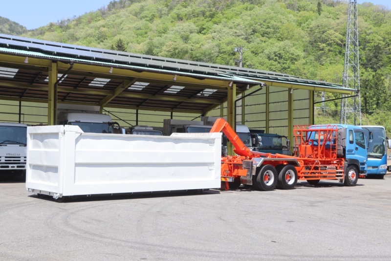 中古コンテナ車 いすゞ ギガ