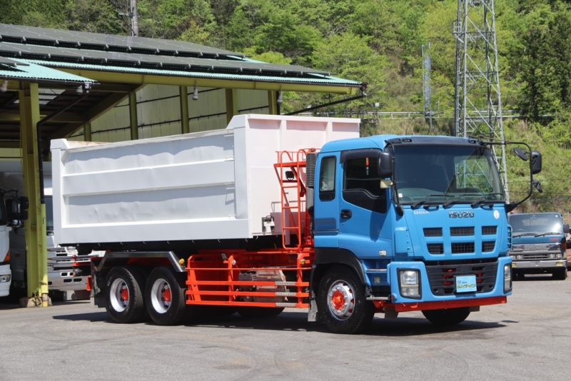 中古コンテナ車 いすゞ ギガ