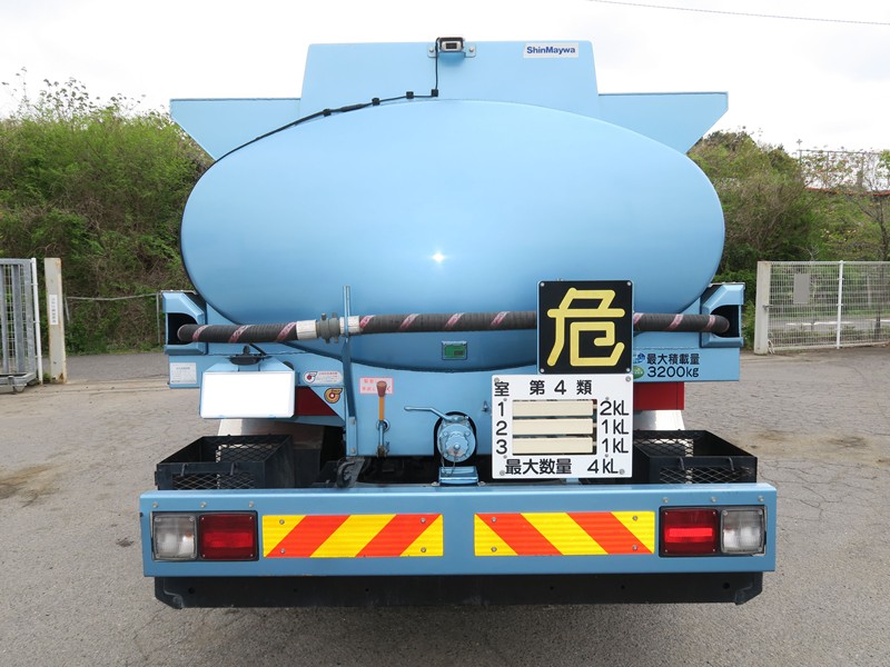 中古タンクローリー 日野 レンジャー