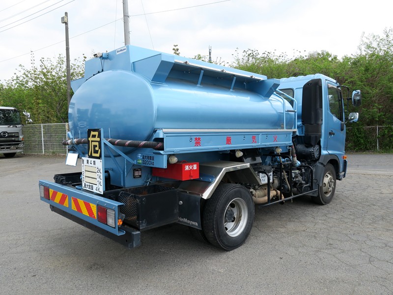 中古タンクローリー 日野 レンジャー