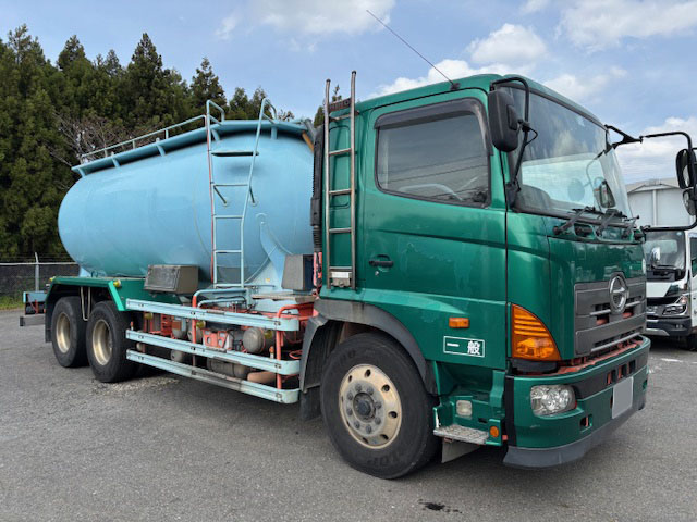 中古粉粒体運搬車 日野 プロフィア