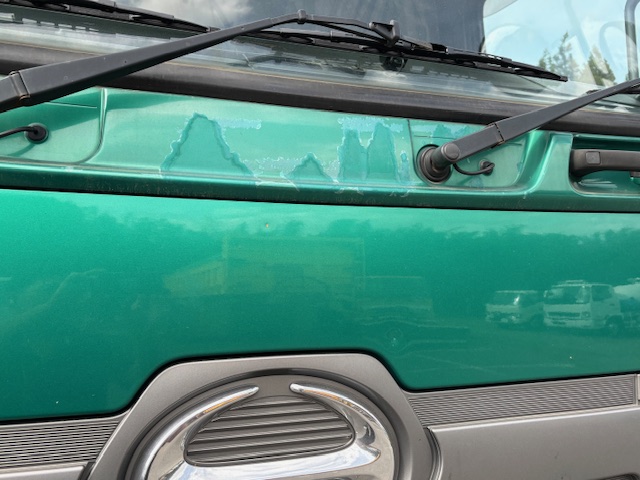 中古粉粒体運搬車 日野 プロフィア