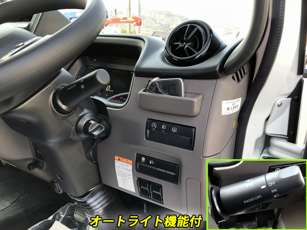 中古クレーン 三菱ふそう キャンター