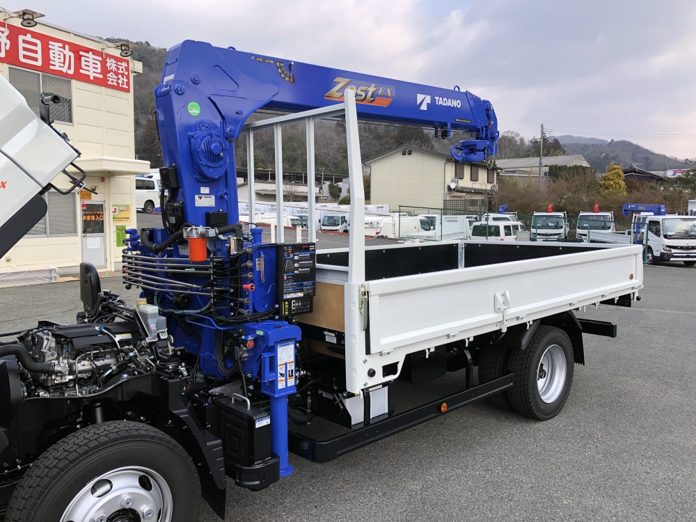 中古クレーン 三菱ふそう キャンター