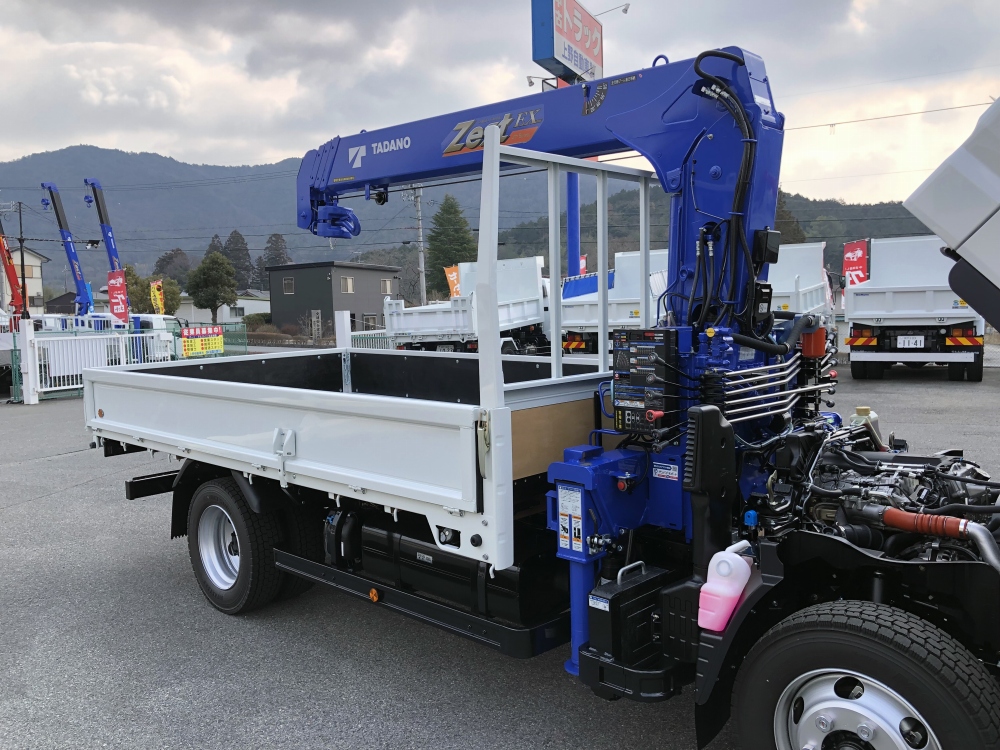 中古クレーン 三菱ふそう キャンター