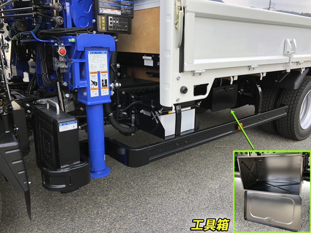 中古クレーン 三菱ふそう キャンター