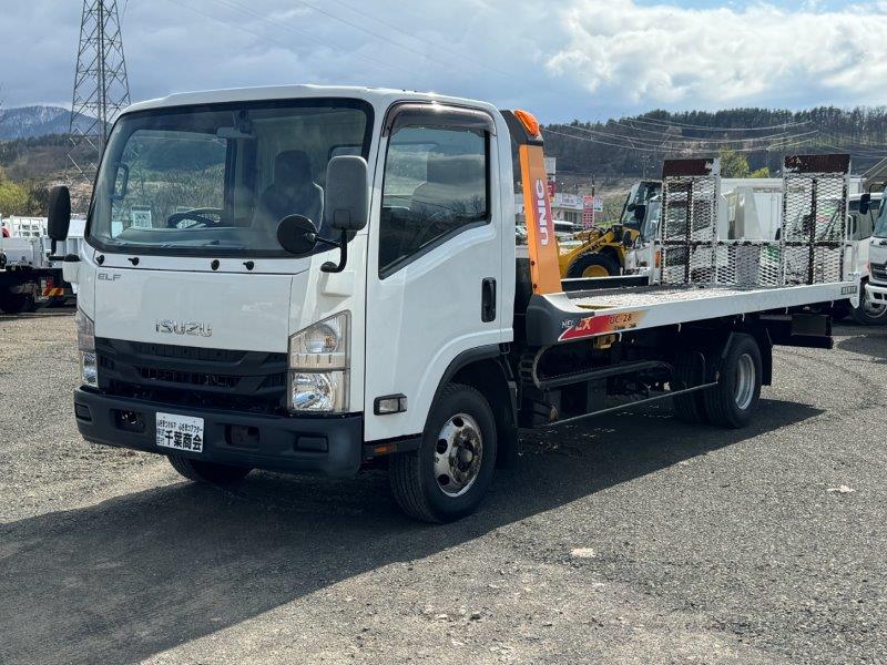 中古キャリアカー(積載車) いすゞ エルフ