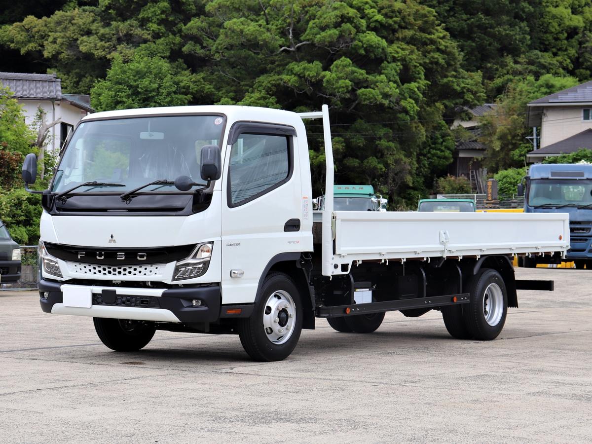 H27 三菱 キャンター 平ボディ ワイド 平成27年式 車検1年付 ICターボ AT 2ペダル フレーム綺麗 エンジン好調 新品メッキパーツ ETC エルフ ワイド 平 アルミブロック 車検付 平ボディ・アルミ