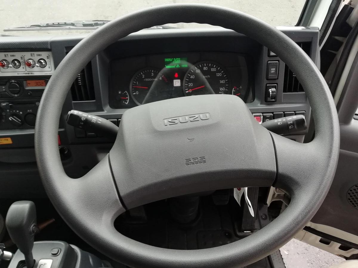 中古散水車 いすゞ エルフ