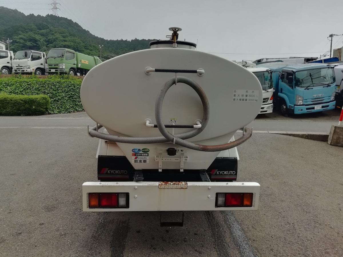 中古散水車 いすゞ エルフ