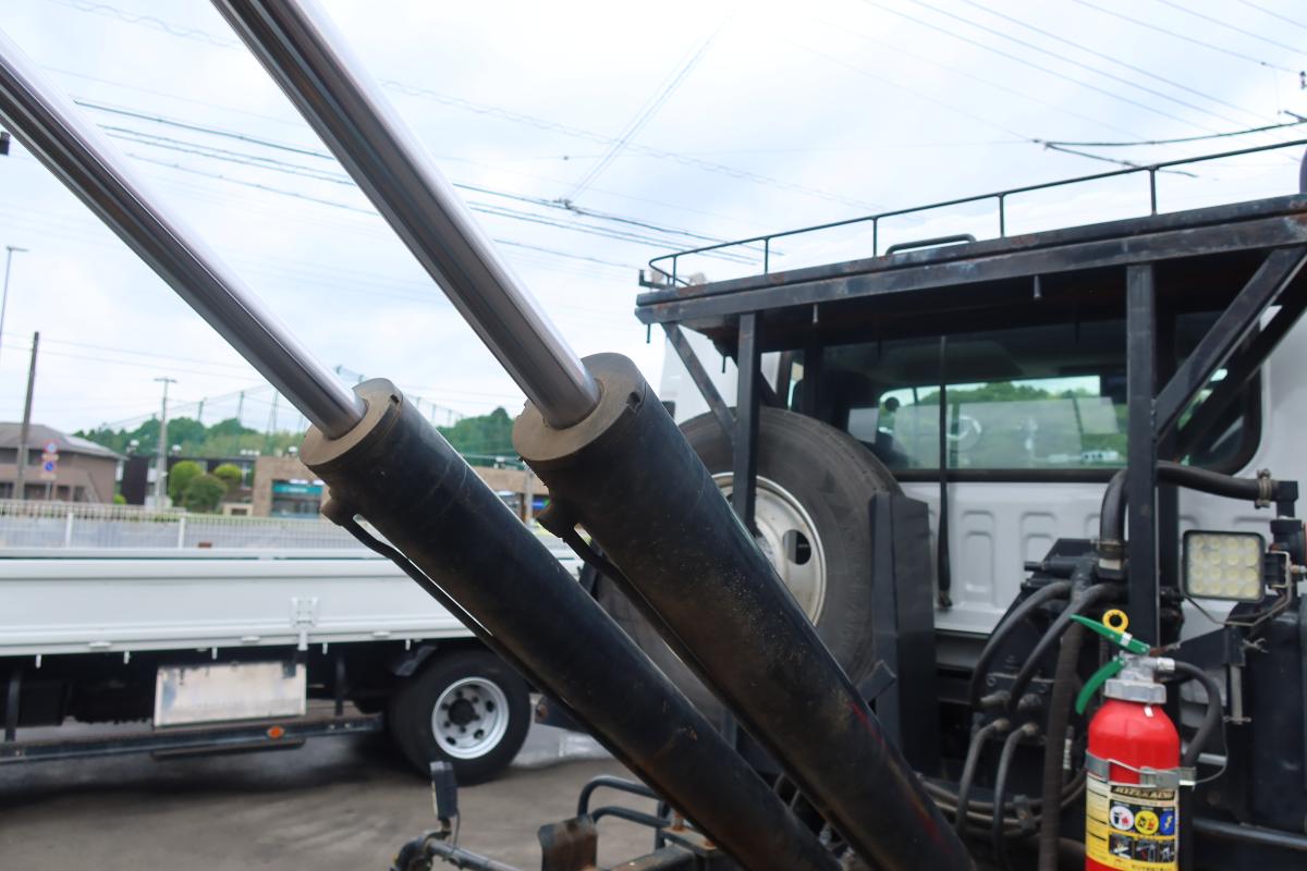 中古コンテナ車 いすゞ フォワード