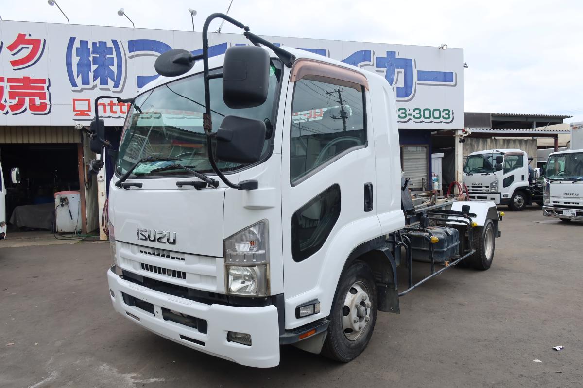 中古コンテナ車 いすゞ フォワード