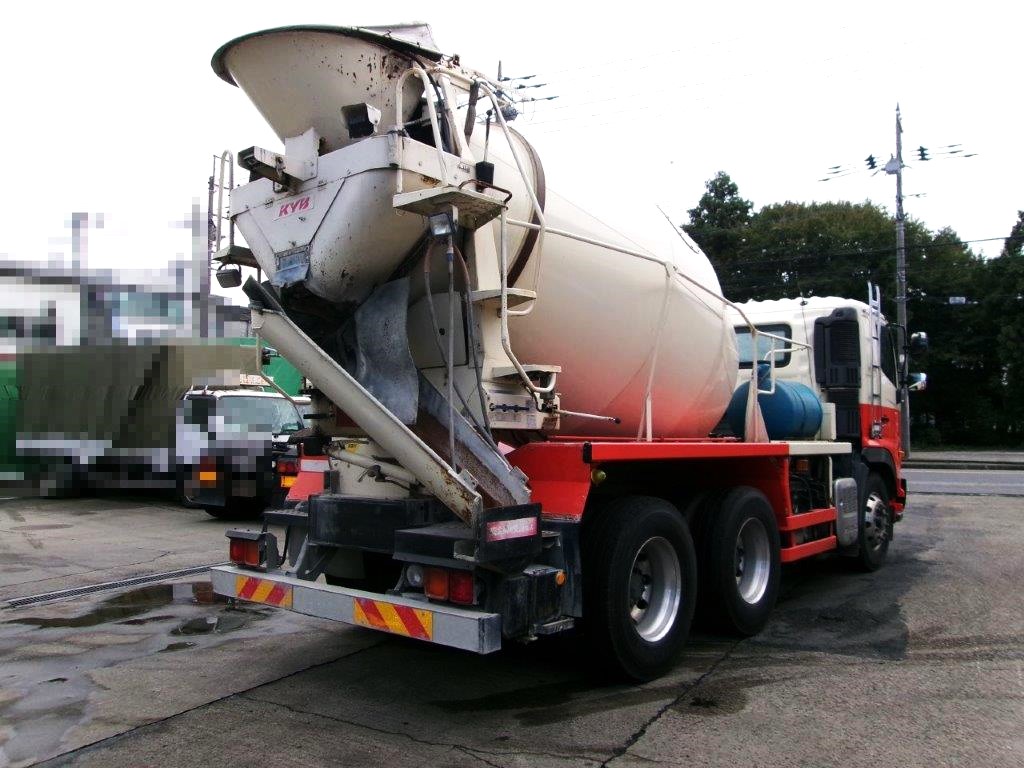 中古ミキサー車(生コン車) 日野 プロフィア