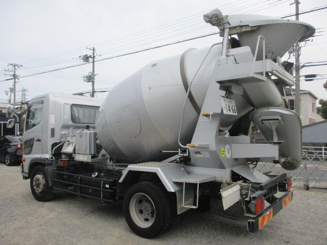 中古ミキサー車(生コン車) 日野 レンジャー