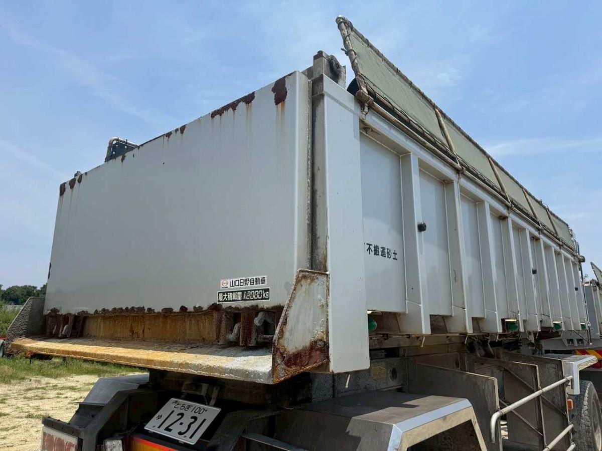 中古深ダンプ 日野 プロフィア