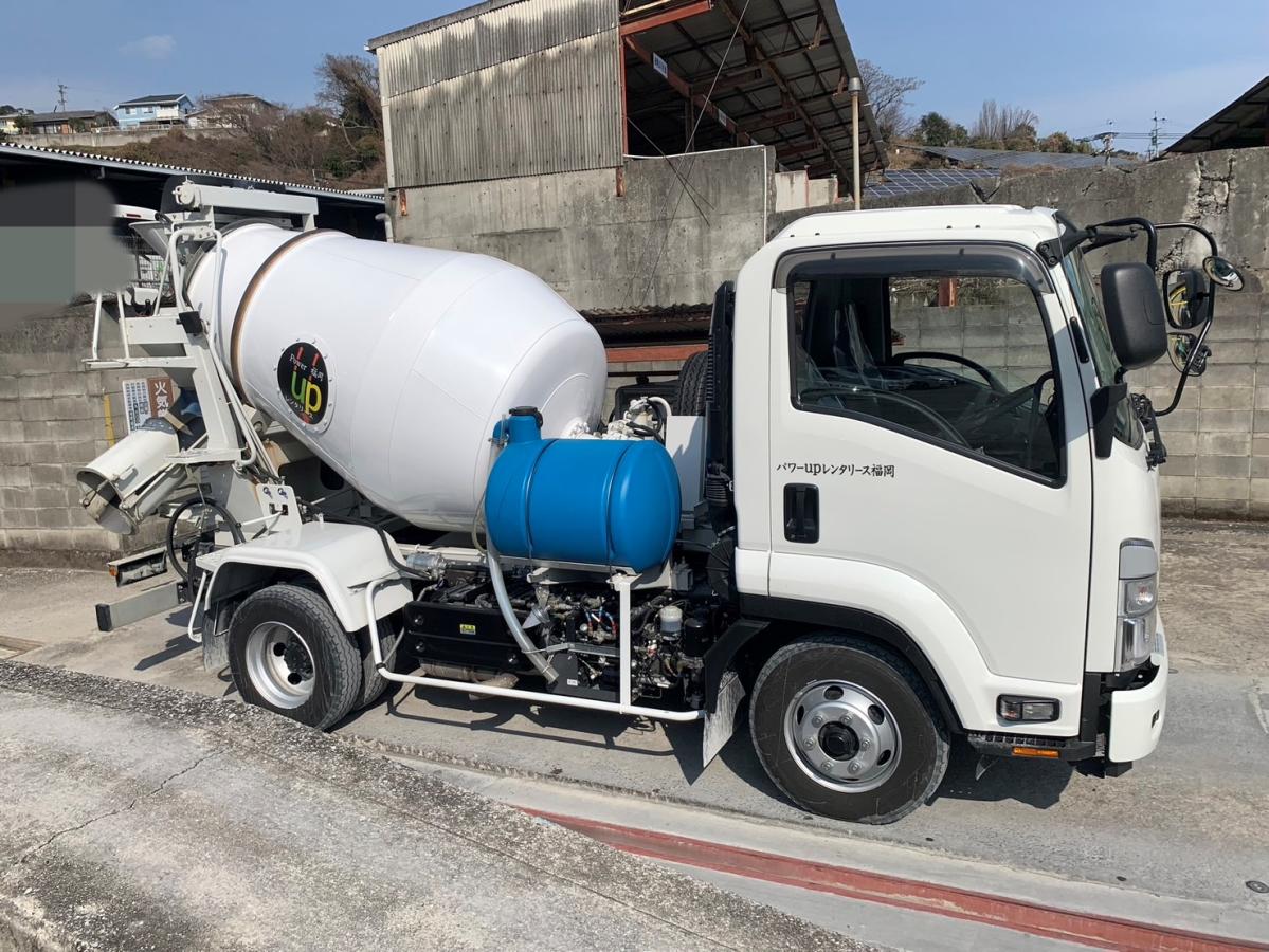 中古ミキサー車(生コン車) いすゞ フォワード