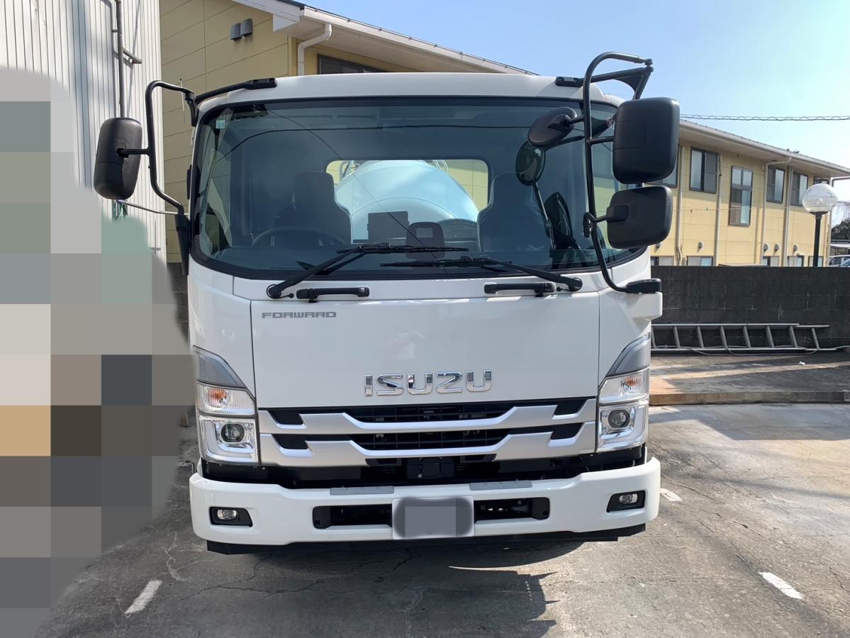 中古ミキサー車(生コン車) いすゞ フォワード