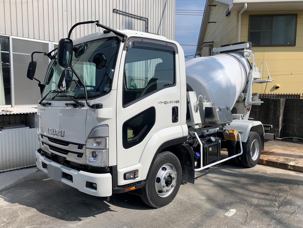 中古ミキサー車(生コン車) いすゞ フォワード