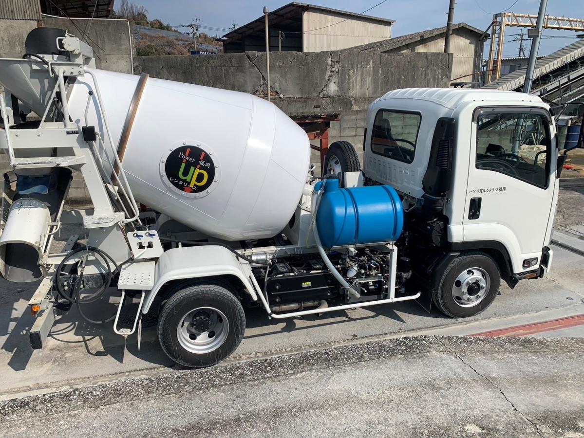 中古ミキサー車(生コン車) いすゞ フォワード