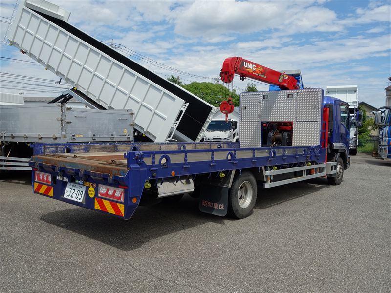 中古セルフクレーン いすゞ フォワード /増tセルフクレーン 3段