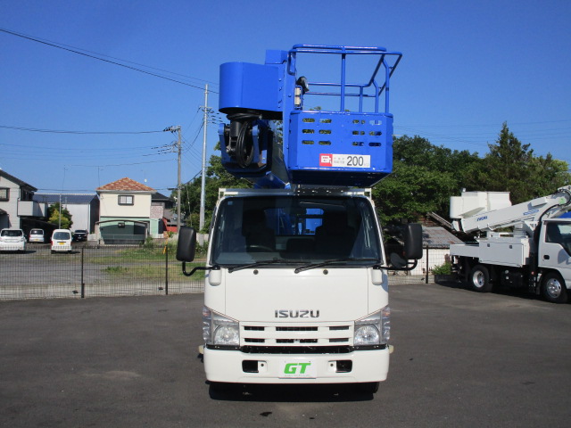 中古高所作業車 いすゞ エルフ