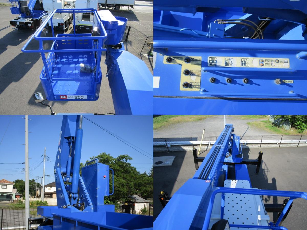 中古高所作業車 いすゞ エルフ