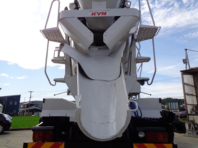 中古ミキサー車(生コン車) 日野 レンジャー