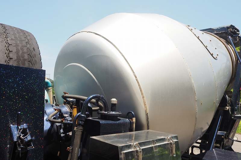 中古ミキサー車(生コン車) 日野 レンジャー