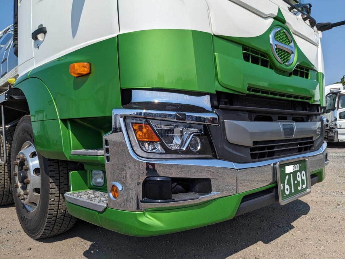 中古タンクローリー 日野 プロフィア /ヤスダファインテ製！ミルク