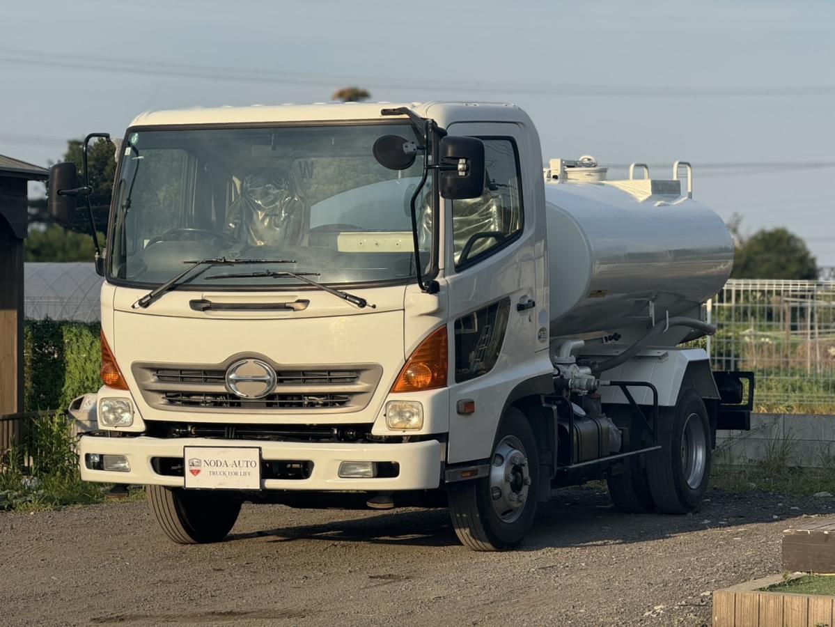 中古散水車 日野 レンジャー