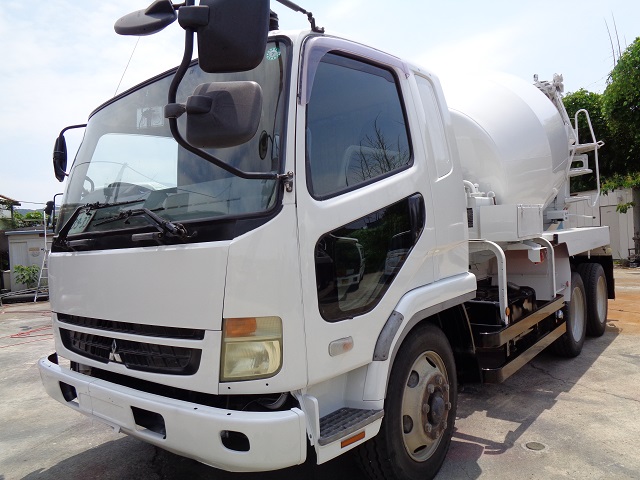 中古ミキサー車(生コン車) 三菱ふそう ファイター