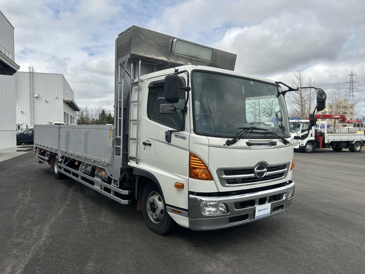 中古平ボディ 日野 レンジャー /B06458 4トン ワイド 平ボディです