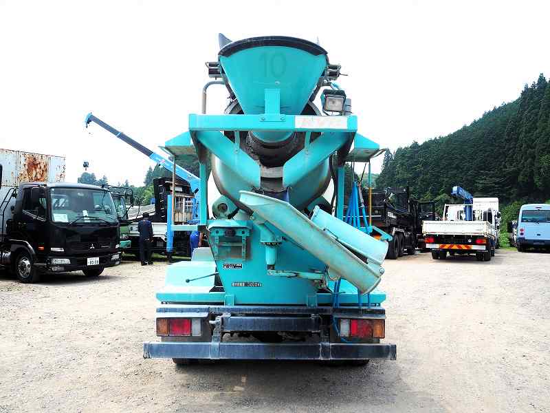 中古ミキサー車(生コン車) いすゞ エルフ