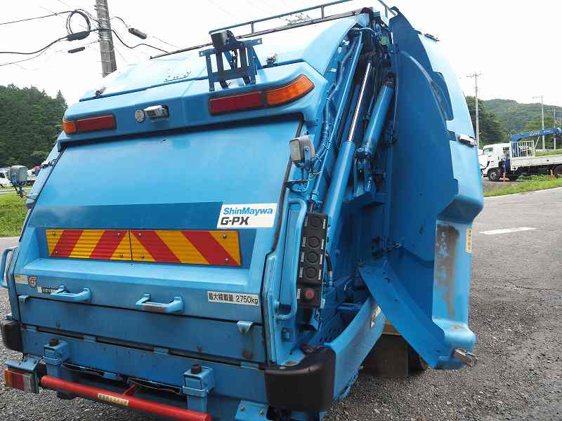 中古塵芥車(パッカー車) いすゞ エルフ