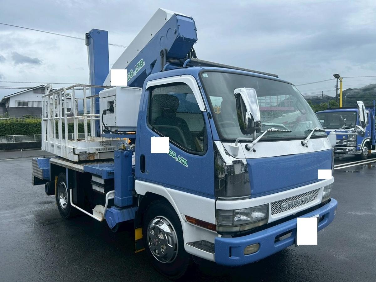中古高所作業車 三菱ふそう キャンター