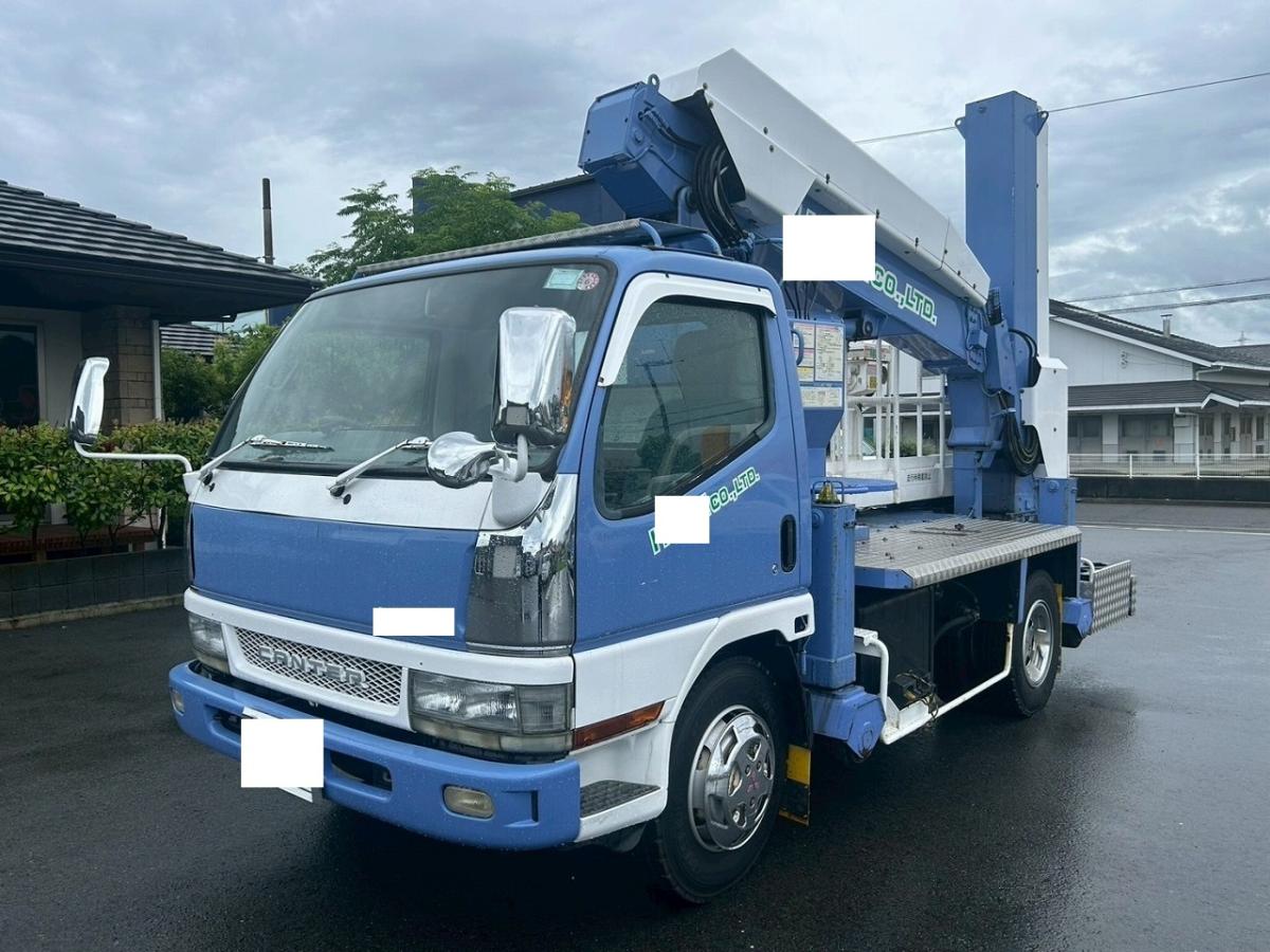 中古高所作業車 三菱ふそう キャンター