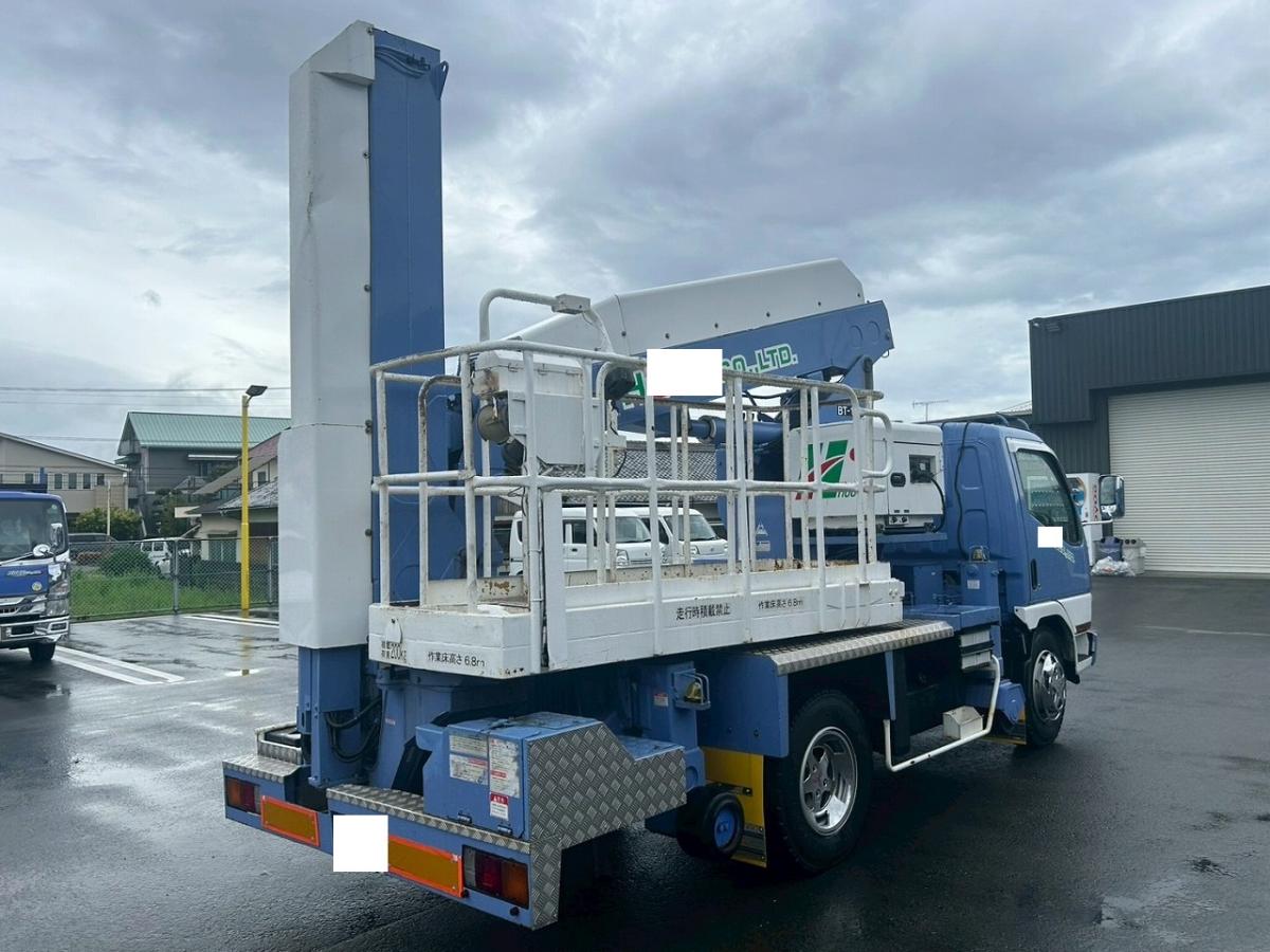 中古高所作業車 三菱ふそう キャンター