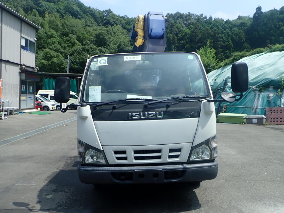 中古高所作業車 いすゞ エルフ